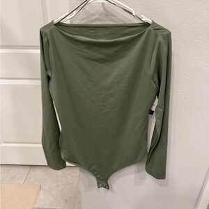 Nine West Olive Bodysuit